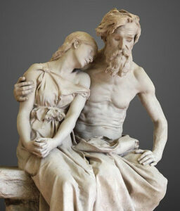 Sculpture: Oedipus at Colonus