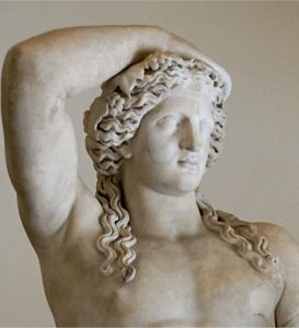 Statue - Dionysus with long hair