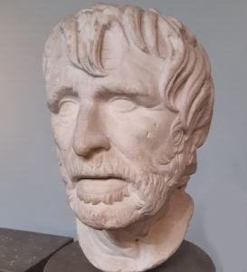 Bust supposedly Hesiod