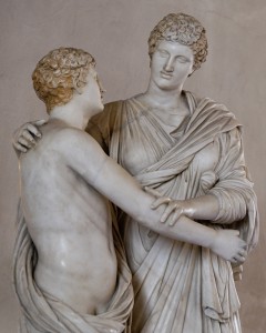 Sculpture Orestes and Electra
