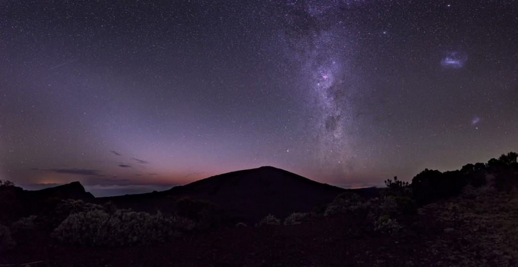 Magellanic Clouds, Milky Way and Zodiacal Light