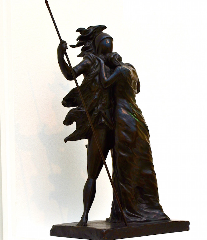 Giorgio de Chirico, Hector and Andromache, Bronze, Musée d'Art Moderne, Paris