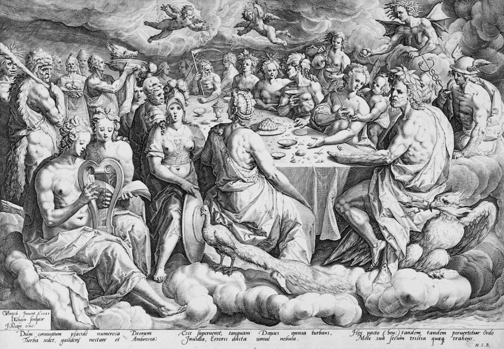 Jacques de Gheyn II: The Wedding Feast of Peleus and Thetis