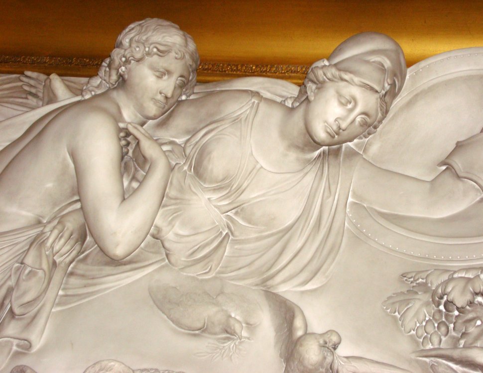 Dream of Horace - detail Venus and Minerva