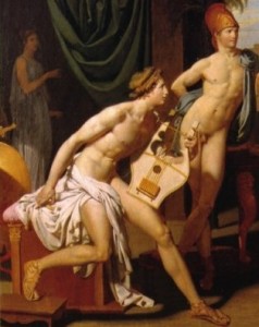 Achilles with lyre