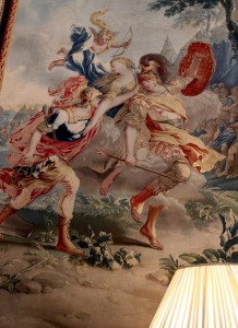 J-F Van Der Boorcht (1740) Paris is saved by Aphrodite.