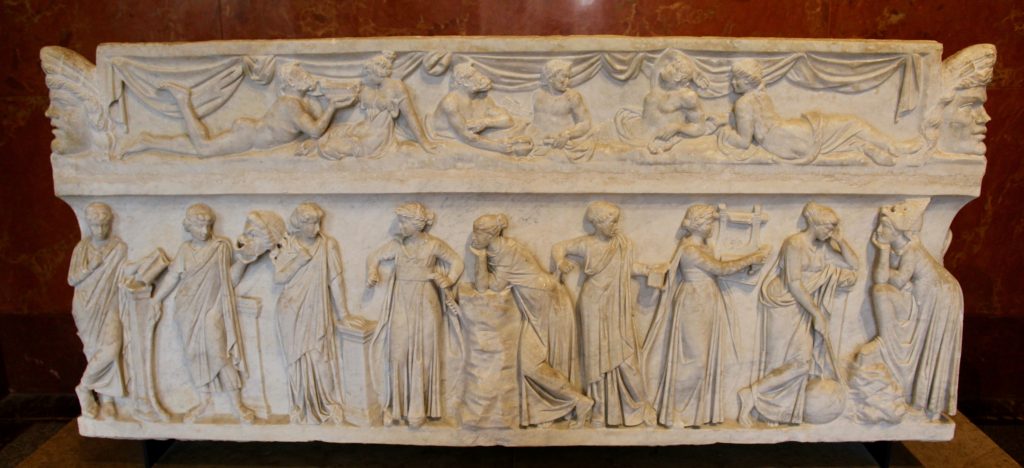 sarcophage of the Muses