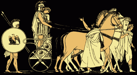 Illustration: return of Agamemnon
