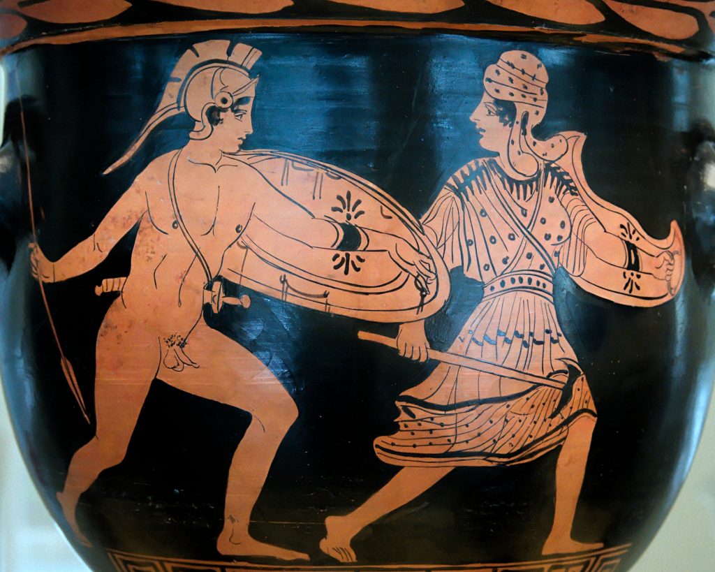 Achilles and Penthesileia
