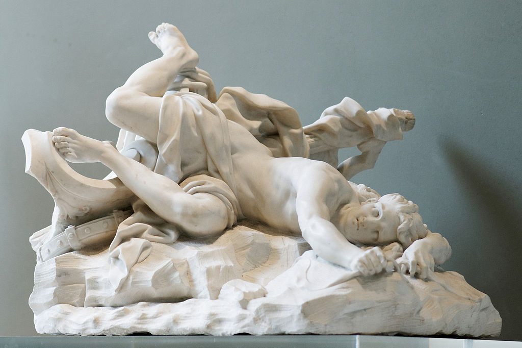 Sculpture: Death of Hippolytus