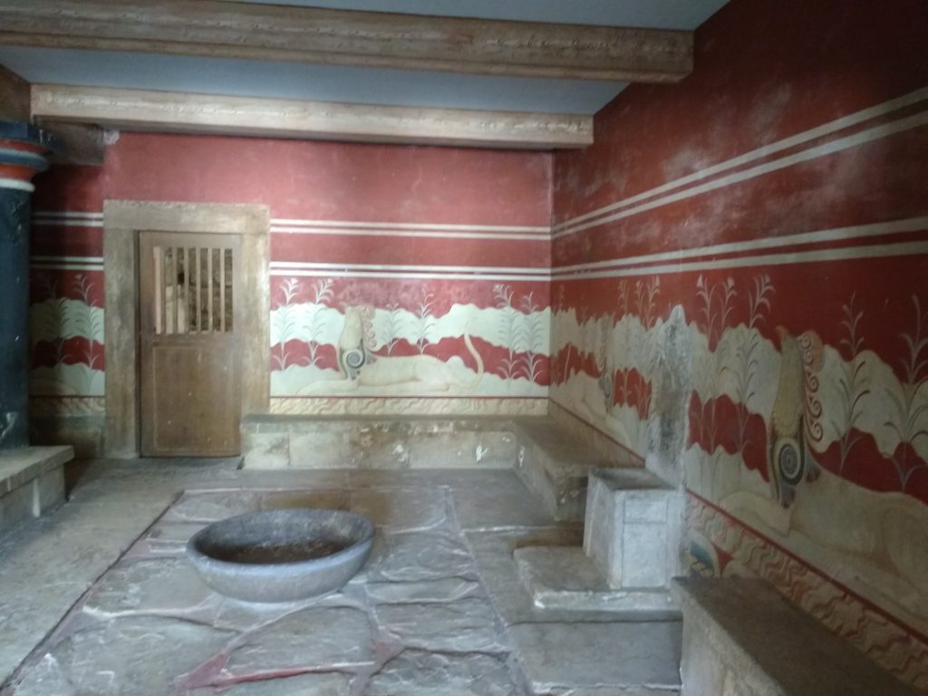 Throne room, Knossos