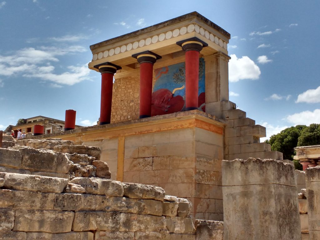 North pillar hall, Knossos