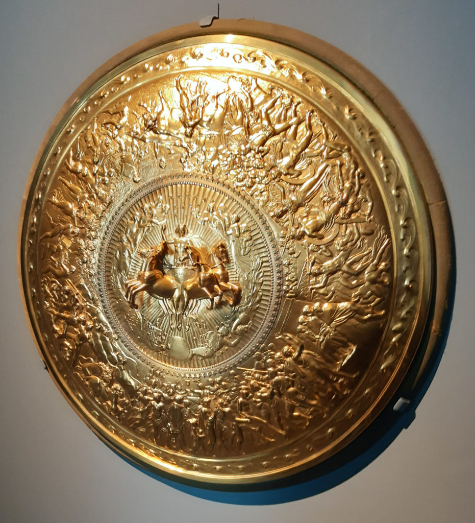 Gilded silver Shield of Achilles