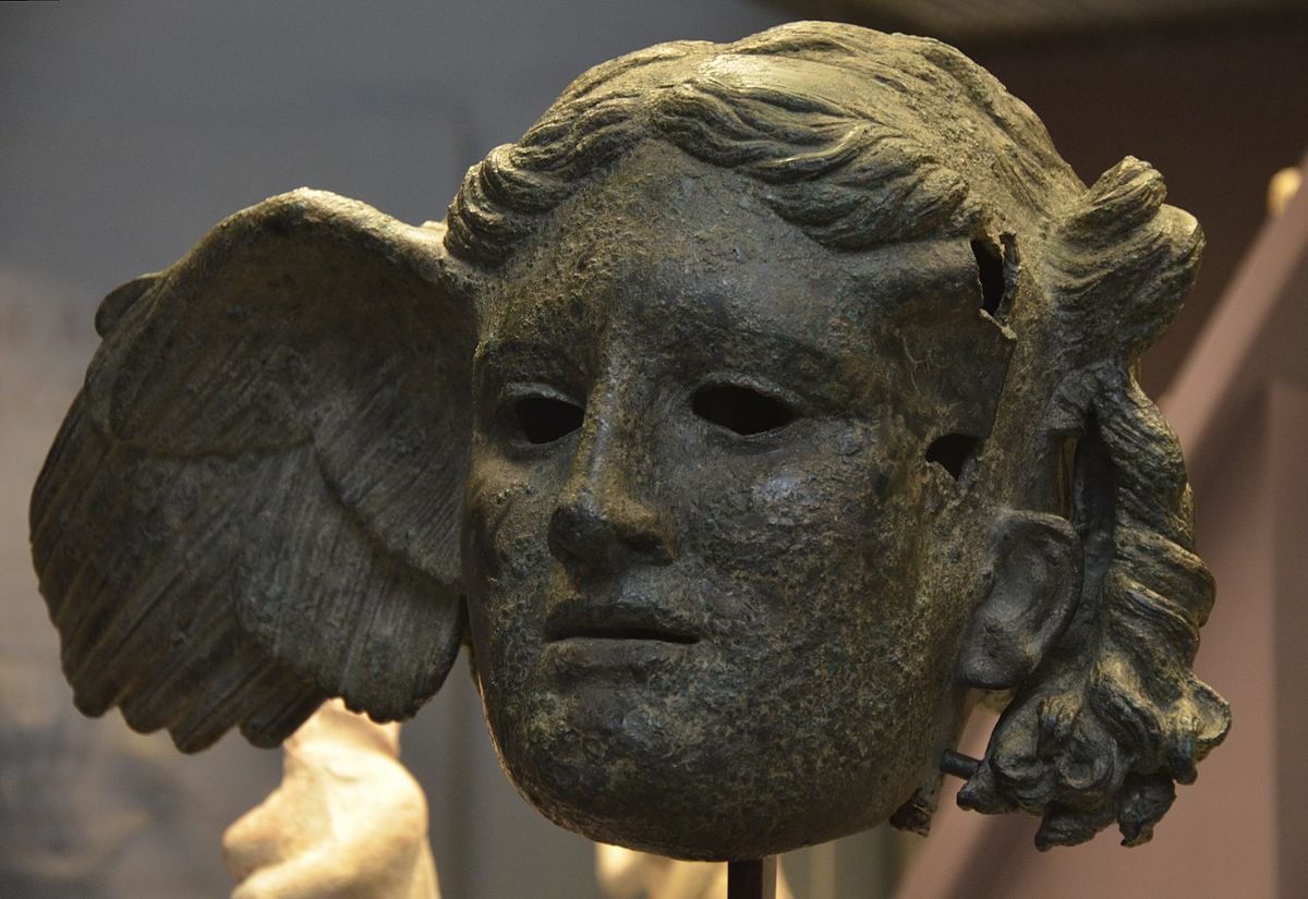 Bronze head of Hupnos