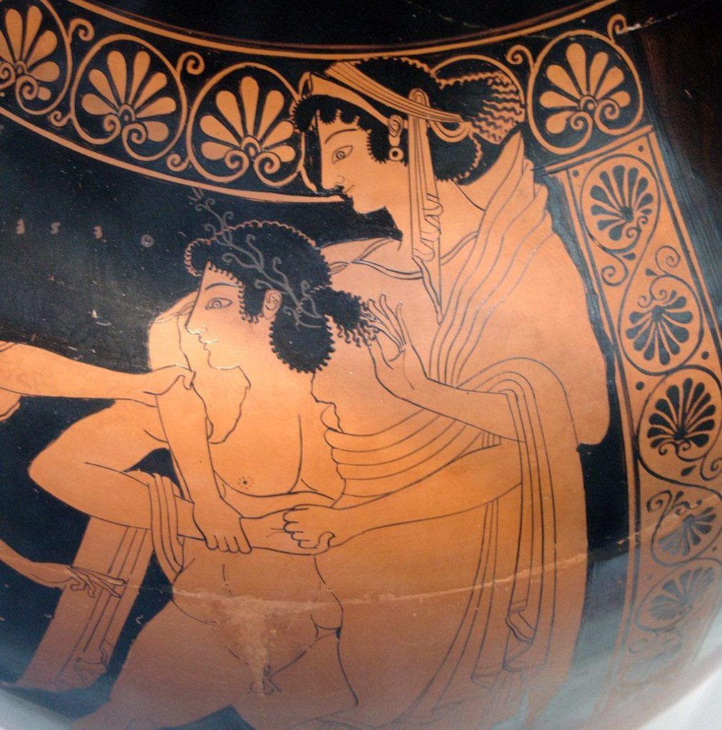 Theseus carrying off Helen