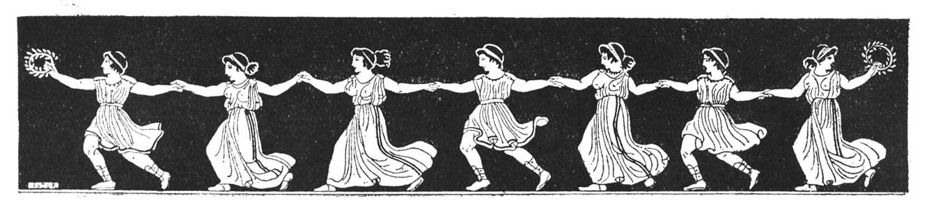Geranos dance with boys and girls