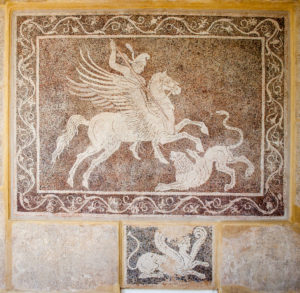 Mosaic of Bellerophon and Chimaira