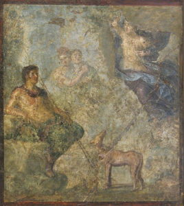 Endymion and Selene with a dog