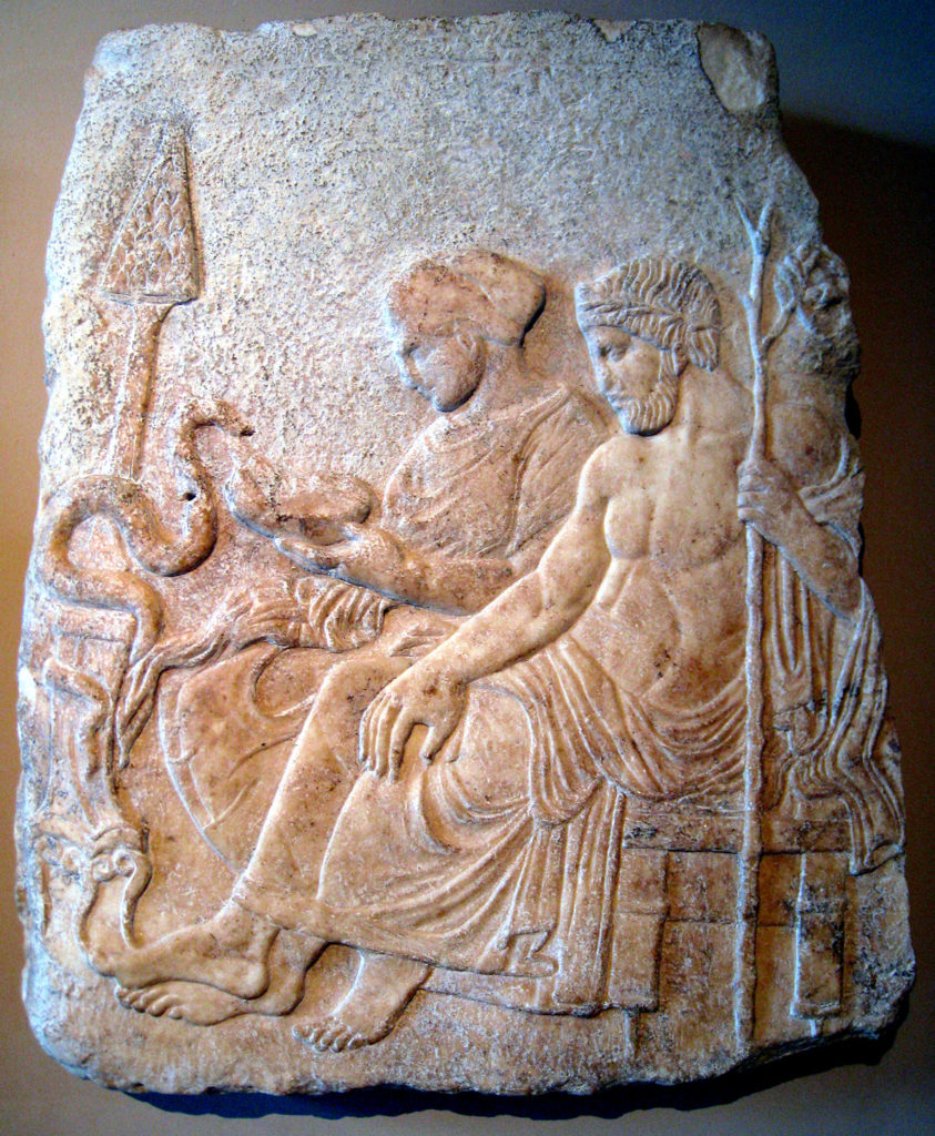 Asklepios and Hygeia