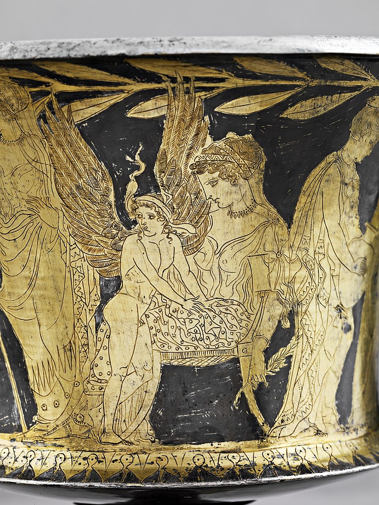 Kantharos: Aphrodite and Himeros