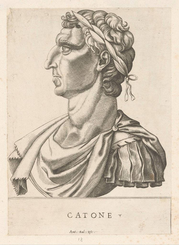 Illustration:  Marcus Porcius Cato Censorius major