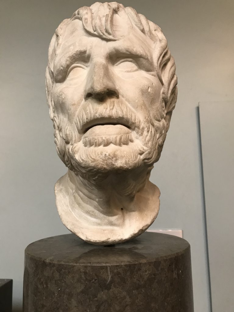 Bust: Hesiod