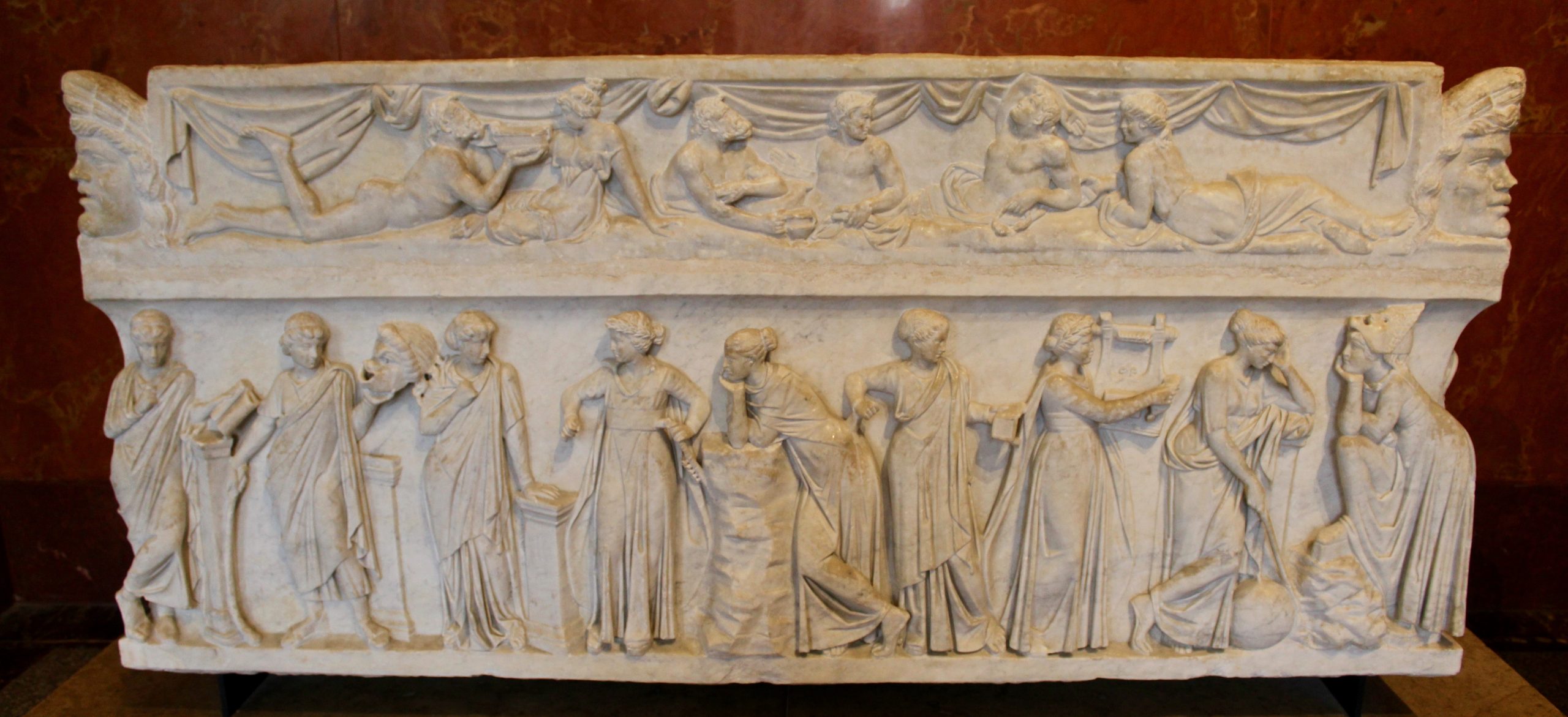 Sarcophagus with Muses