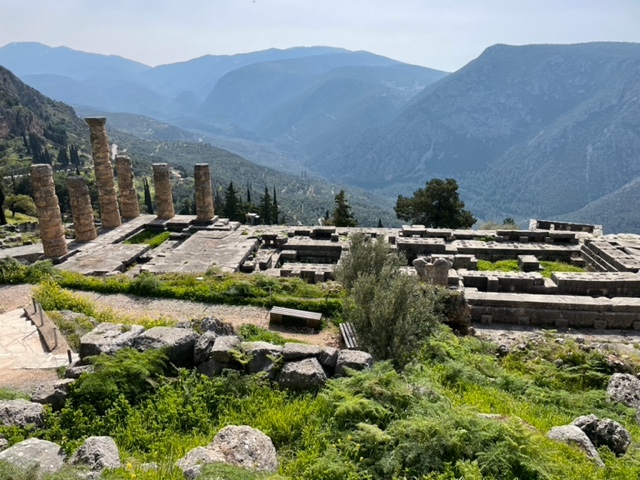 Photo: Temple of Apollo, Delphi