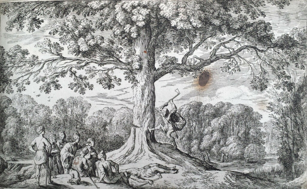 Etching: Erysikthon