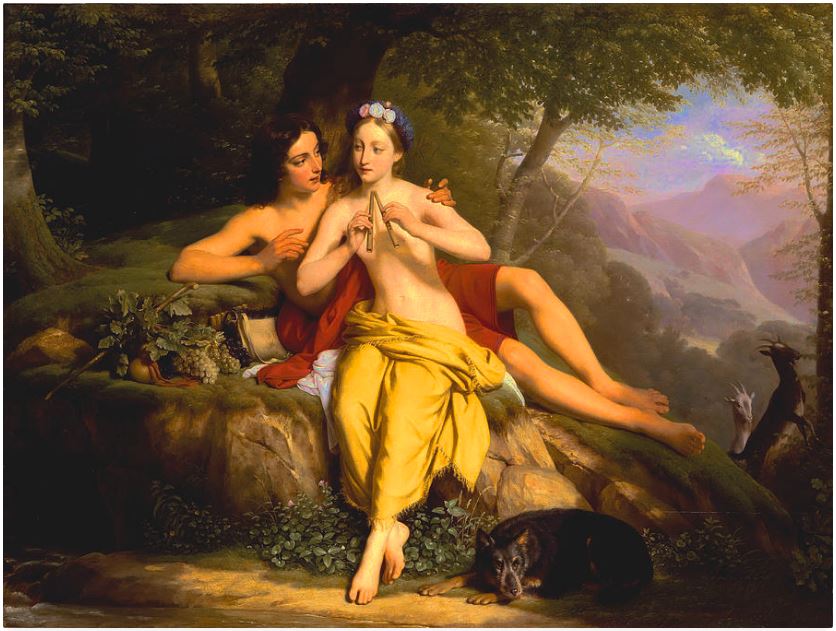 Painting: Daphnis and Chloe