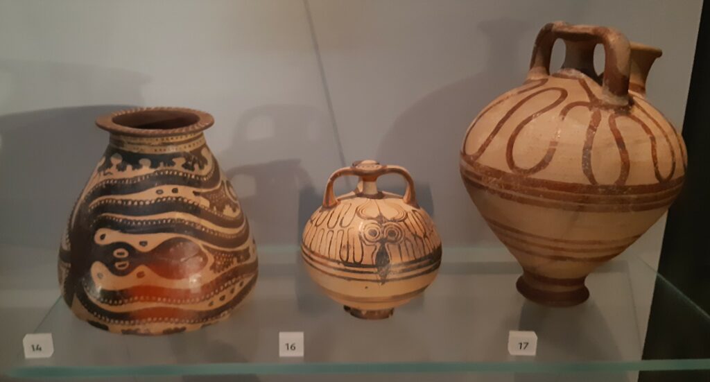 Pots with Octopus designs