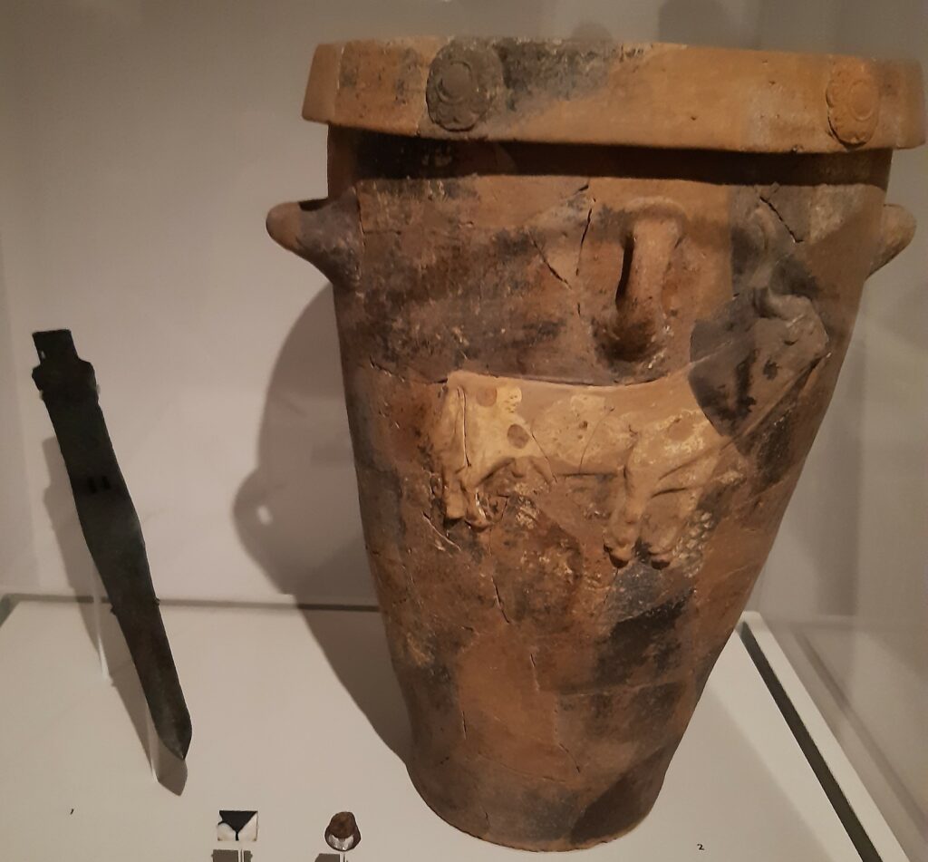 Ceremonial axe and bowl