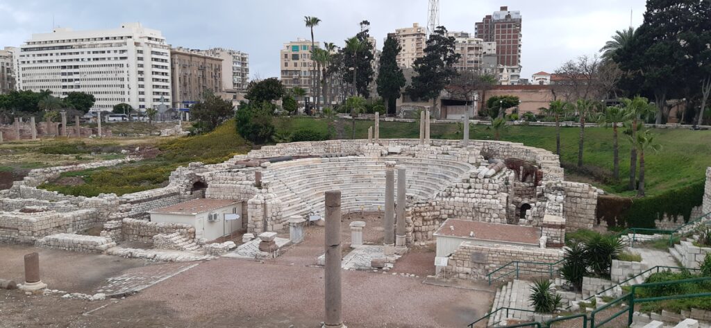 Photo: Roman theater, Alexandria
