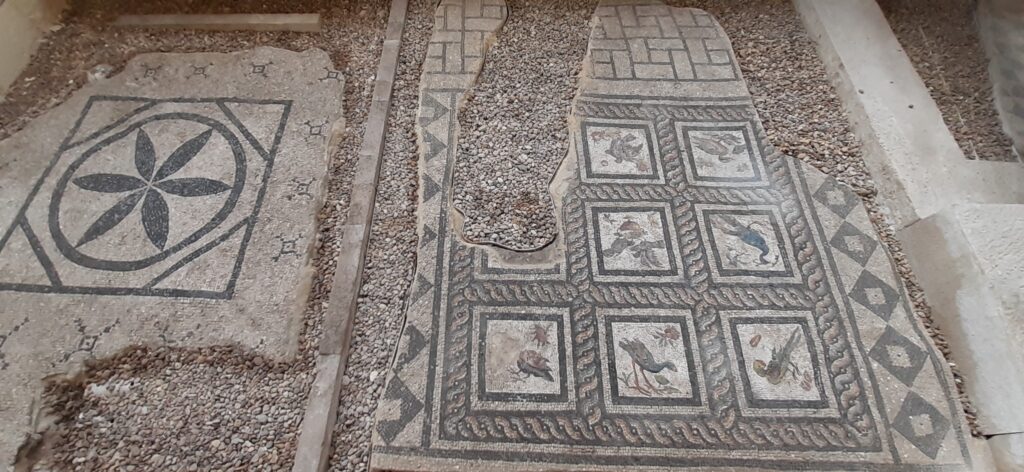 Photo: Roman mosaics