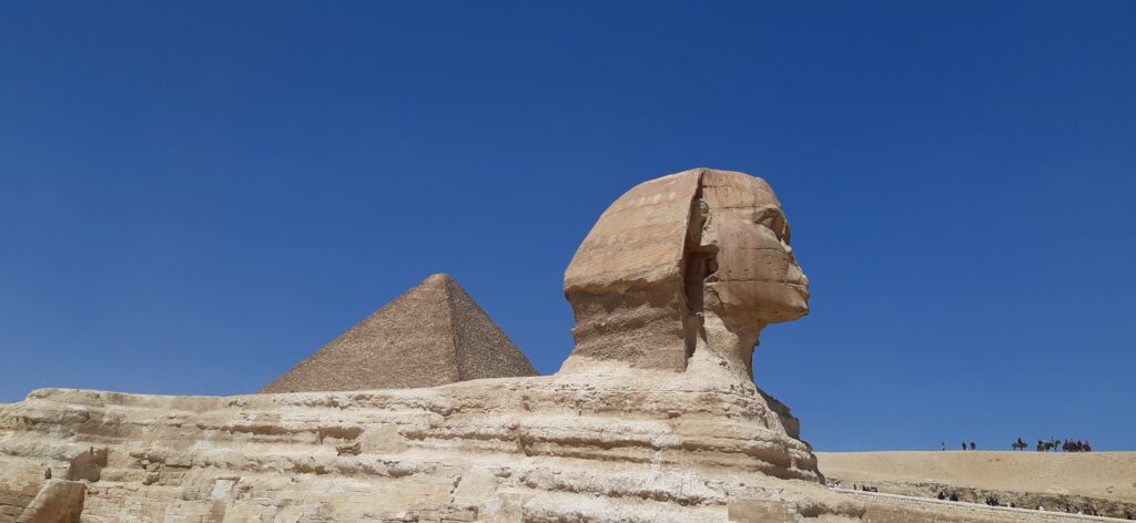 Photo: Sphinx and Pyramid