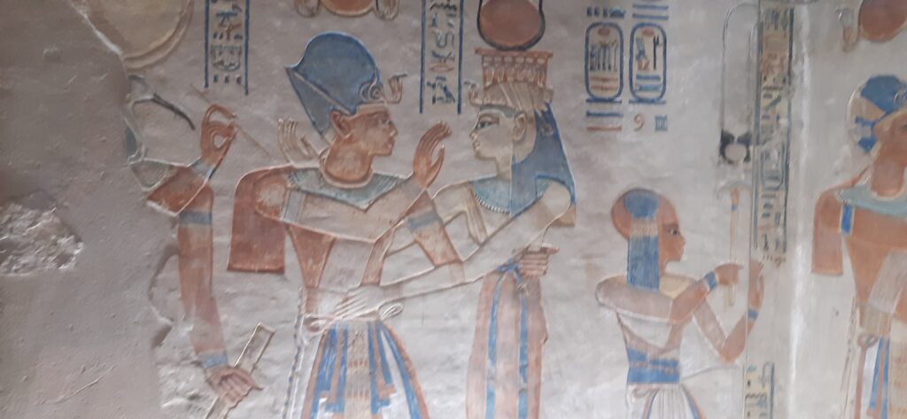 Frescoes, Tomb of Queen Titi,