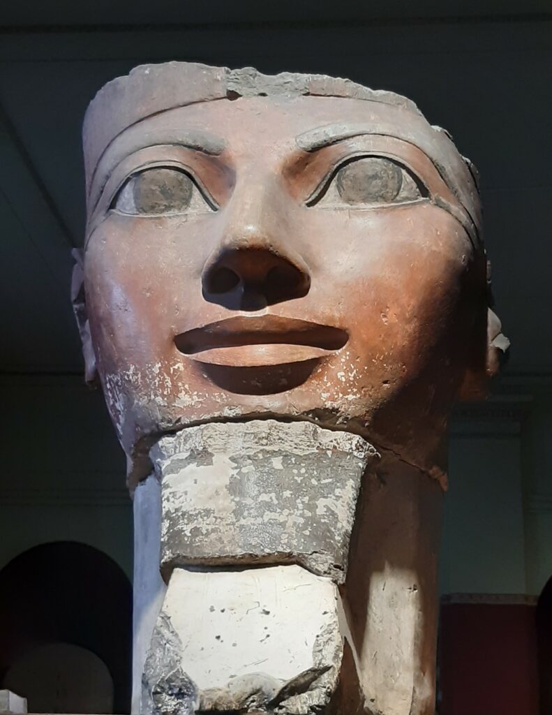 Statue: head of Queen Hatshepsut