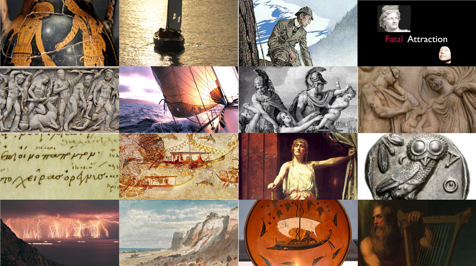Collage of featured images from 2014 posts